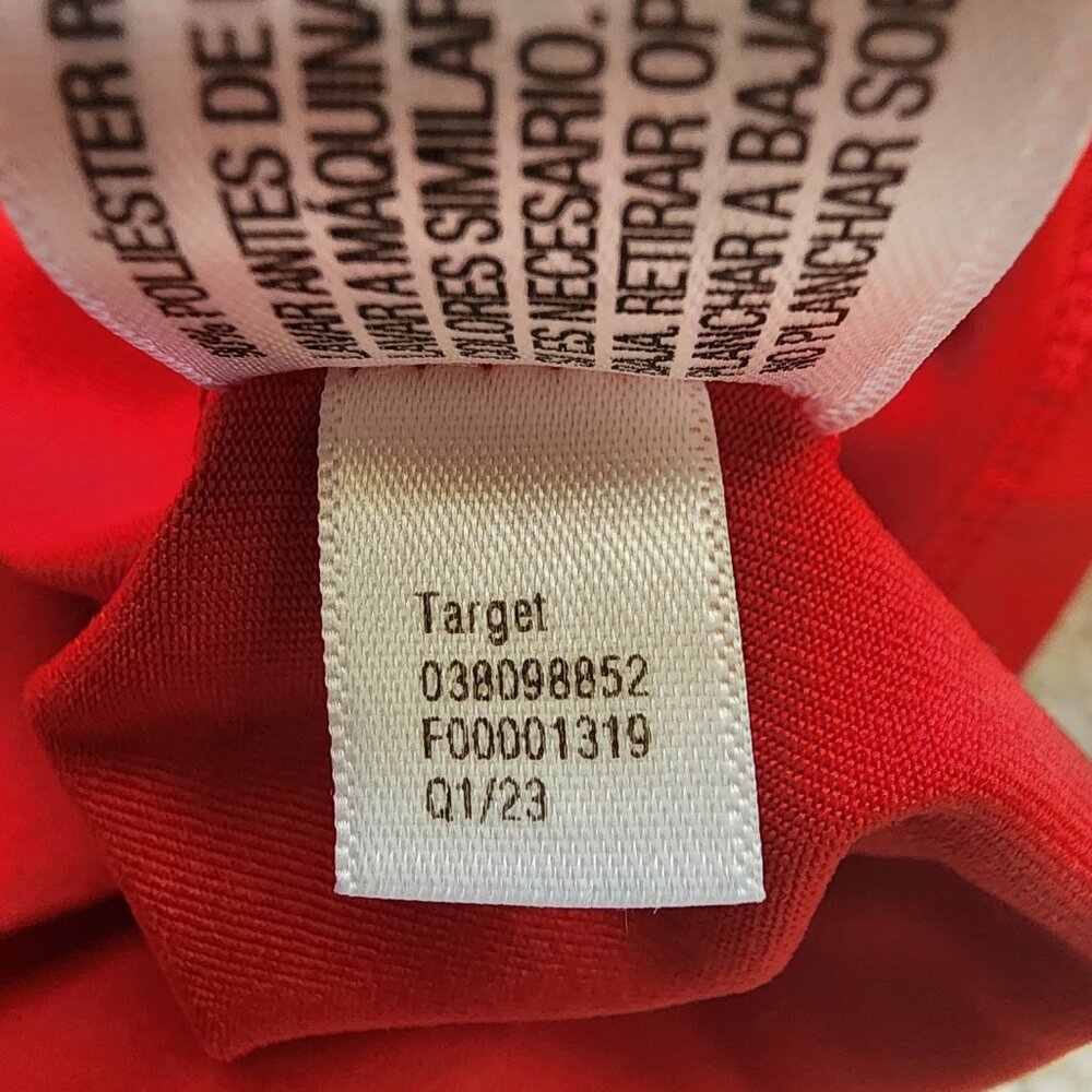Cat & Jack Girls Red Short‑Sleeve Shirt – Youth Size 8/10 - Picture 6 of 14